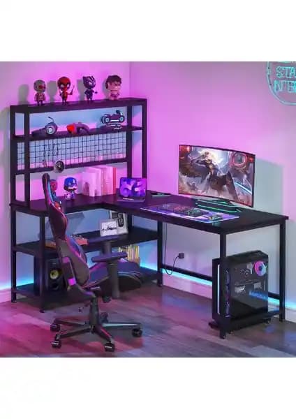 Faween 84010 140CM Oyuncu Masası modern tasarım ve fonksiyonellik sağlayan şık seçenek