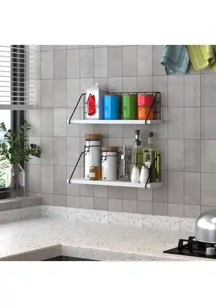 File Ev Duvar Rafı: Modern ve Dayanıklı Çok Amaçlı Metal Duvar Dekorasyonu