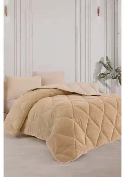 Formeya Tek Kişilik Kahverengi Welsoft Yorgan: Çift Taraflı Konfor ve Dayanıklılık