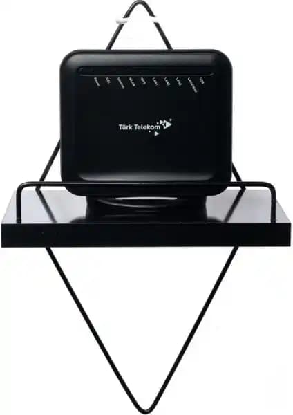 Full Reyon Dekoratif Modem Rafı Çok Amaçlı ve Şık Tasarım ile Alan Tasarrufu Sağlar