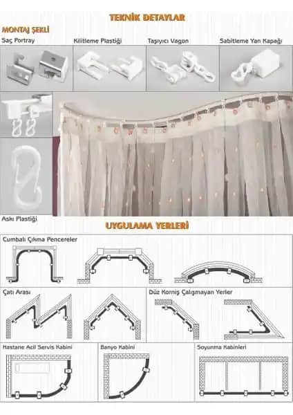 Görgün Esnek Oryantal Korniş Sistemi: Modern ve Çok Yönlü Dekorasyon Çözümü