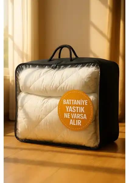 Hig Home Geniş Hacimli Şeffaf Hurç: Dayanıklı ve Pratik Ev Saklama Çözümü