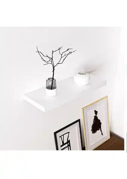 Hkn Raf Uçan Duvar Rafı 30x20 cm, Şık ve Pratik Depolama Çözümü