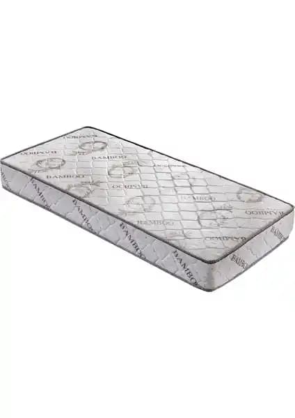 Hugoy 80x160 cm Bambü Sünger Yatak Bebekler İçin Konfor ve Güvenlik Sağlar