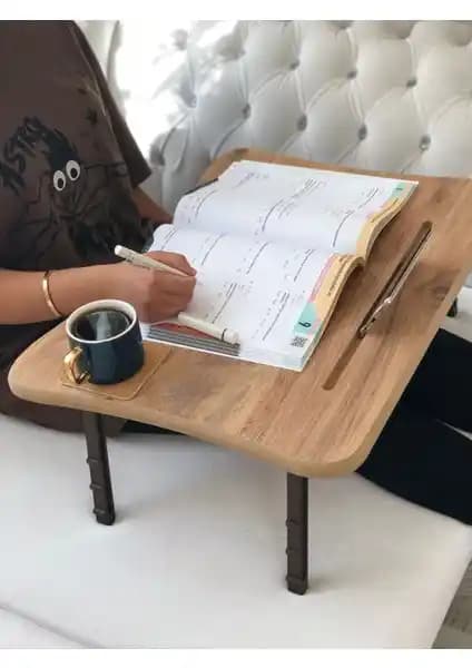 Kafe SS Sweet Smile Çok Yönlü Laptop Sehpası: Dayanıklı ve Pratik Çok Amaçlı Masa