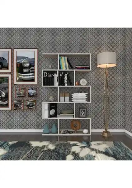 Kenzlife Firuze Kitaplık: Modern ve Çevre Dostu Depolama Çözümü