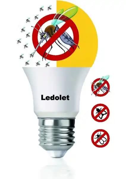 Ledolet Sivri Sinek Kovar 9W LED Ampul Sağlıklı ve Enerji Verimli Aydınlatma Çözümü