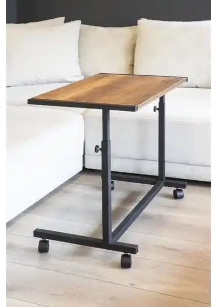 Mobitell Yükselik Ayarlı Çalışma Masası Ceviz ile Ergonomik ve Şık Çalışma Ortamları