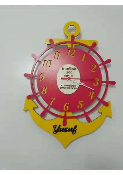 Mrc Hediye Sepeti Çapa Temalı Modern ve Dayanıklı Duvar Saati Özellikleri ve Dekorasyon İpuçları