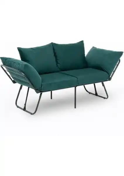 Pafu Viper İkili Katlanır Yataklı Koltuk Soho Petrol Modern ve Çok Fonksiyonlu Tasarım