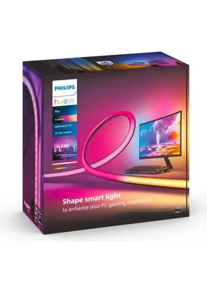 Philips Hue Gradient PC LED Şerit ile Yenilikçi ve Estetik Aydınlatma Deneyimi