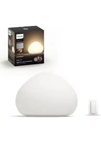 Philips Hue Wellner Akıllı Dekoratif Masa Lambası ile Modern ve Şık Aydınlatma Çözümleri
