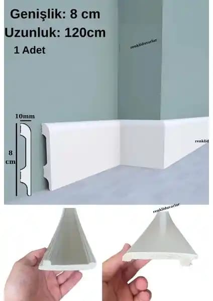 Renkli ve Dayanıklı PVC Süpürgeliklerle Evinize Estetik ve Fonksiyonellik Katın