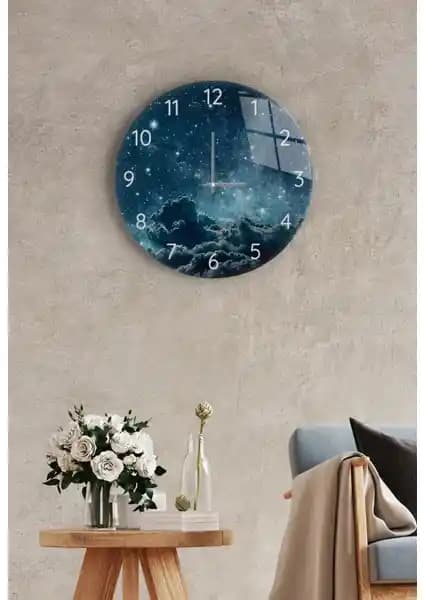 Saban Duvar Saati 27 cm çapında modern ve şık tasarımıyla dekoratif kullanım için uygun