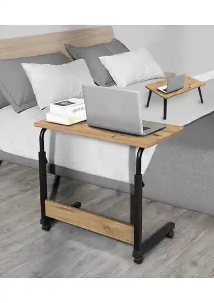 Servetavcı Çift Kullanımlı Yükseklik Ayarlı Laptop Sehpası ve Çalışma Masası - Modern ve Çok Fonksiyonlu Tasarım