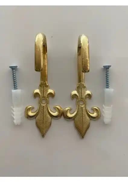 Tül Evi Fon Perde Bağlama Demiri Askı Aparatı Dekoratif ve Dayanıklı Tasarım