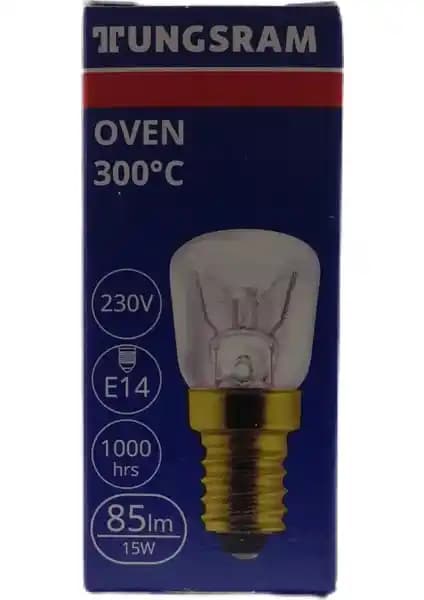 Tungsram 3 Adet Fırın Ampulü 15W E14 Duy – Enerji Verimli ve Güvenilir Seçenek
