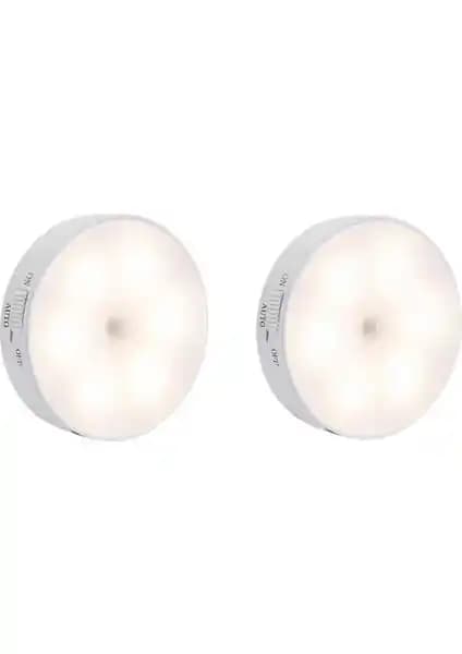 UniChrome Pır Hareket Sensörlü USB Şarjlı LED Işık Seti: Ev ve Dolap İçin Pratik Çözüm