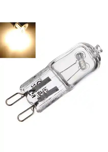 Vegamax G9 Halojen Kapsül Ampul 220V Şeffaf ve Yüksek Performanslı Aydınlatma Çözümü