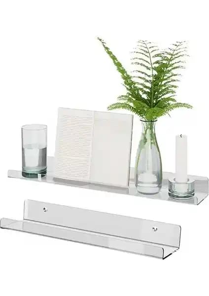 Vons Şeffaf Pleksi Raf: Modern ve Dayanıklı Dekorasyon Unsuru