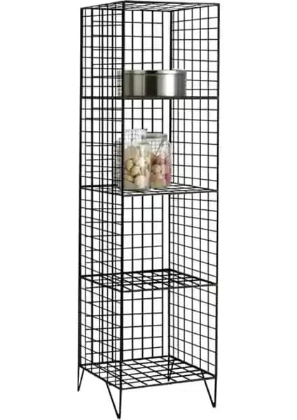 Weblonya Tel Kitaplık Raf Dolap 5045 Modern ve Dayanıklı Depolama Çözümü