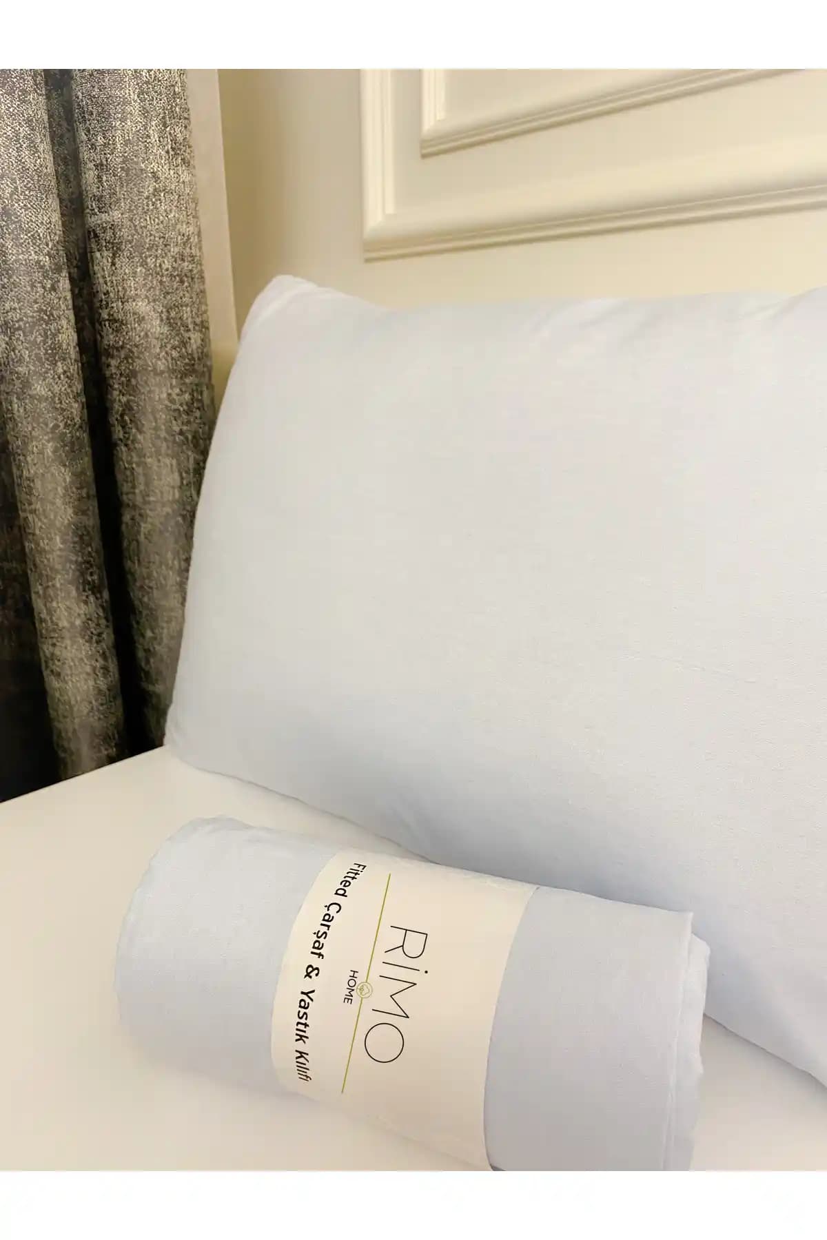 Atelier Home Çift Kişilik Ranforce Pamuklu Çarşaf ve Yastık Kılıfı Seti Şık ve Konforlu Yatak Odası Dekoru İçin