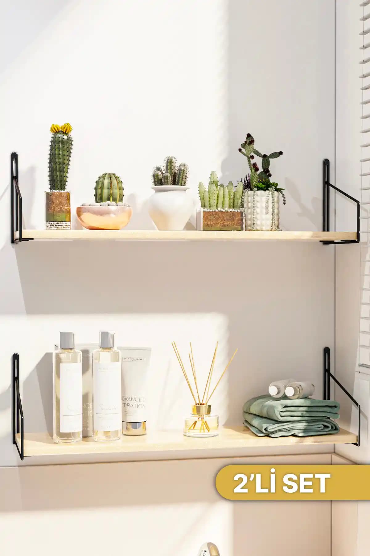 Bino Mutfak Rafı Modern ve Dayanıklı Dekorasyon Unsuru Yüksek Kalite Tasarım