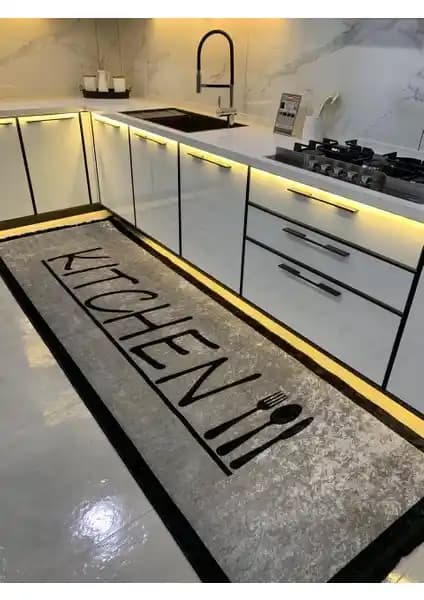 Brillant Baiter Model Lateks Deri Taban Saçaklı Mutfak Halısı Özellikleri ve Kullanım Avantajları