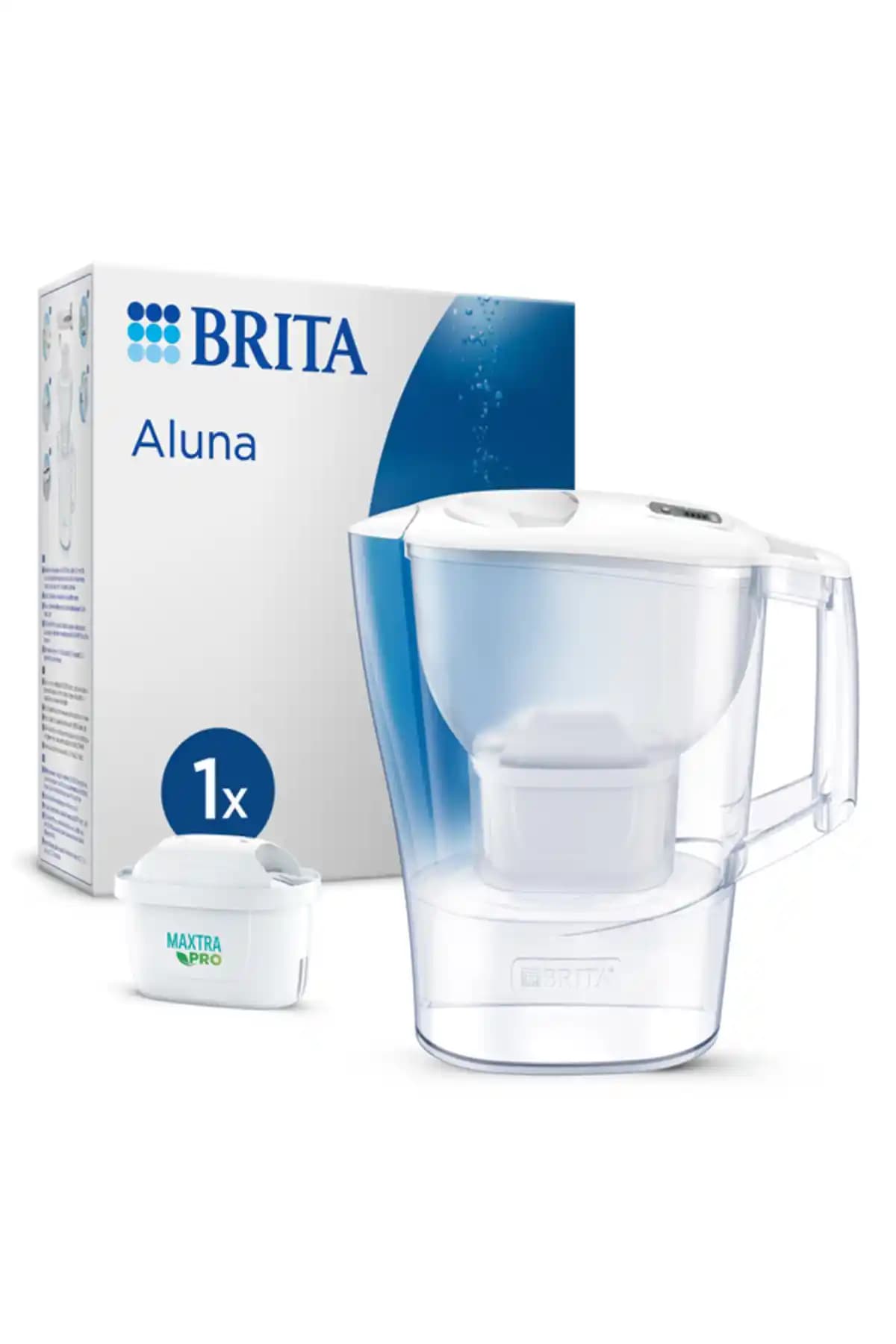 BRITA Aluna Cool 1x Maxtra Pro Filtreli Su Sürahisi Sağlıklı ve Estetik Tasarım