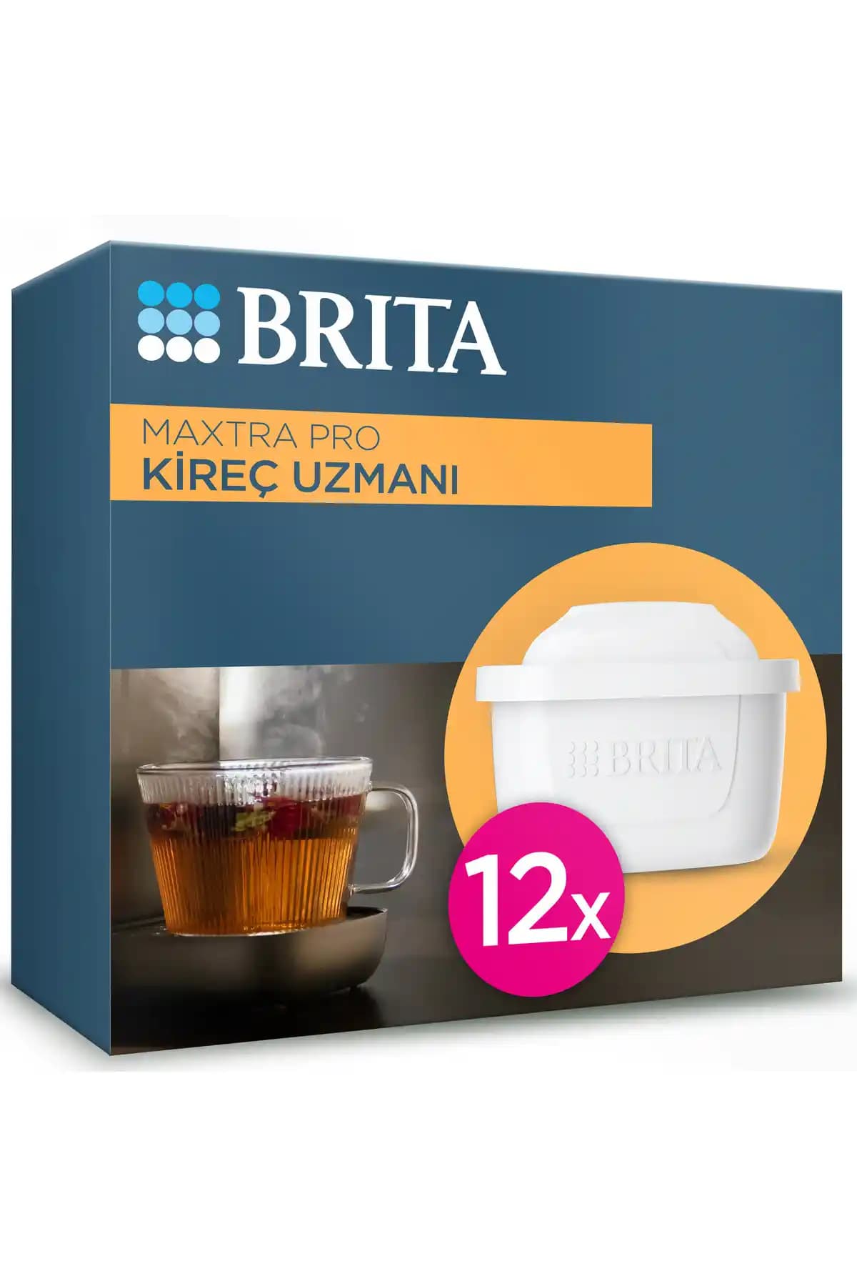BRITA Maxtra Pro Kireç Uzmanı Yedek Su Arıtma Filtresi ile Sağlıklı ve Lezzetli Su İçin Çözüm