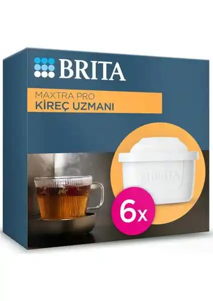 BRITA Maxtra Pro Kireç Uzmanı Yedek Su Arıtma Filtresi ile Suyunuzu Güçlendirin ve Lezzetini Artırın