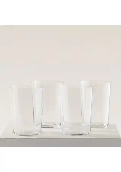 Chakra Elysee Su Bardağı 500 ml Dörtlü Set: Şık ve Dayanıklı Cam Bardaklar