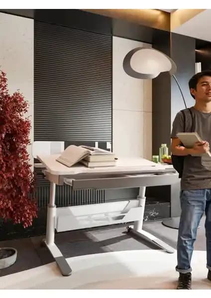 Creo Mobili Sirius Standart Çalışma Masası: Ergonomik ve Fonksiyonel Tasarım Özellikleri