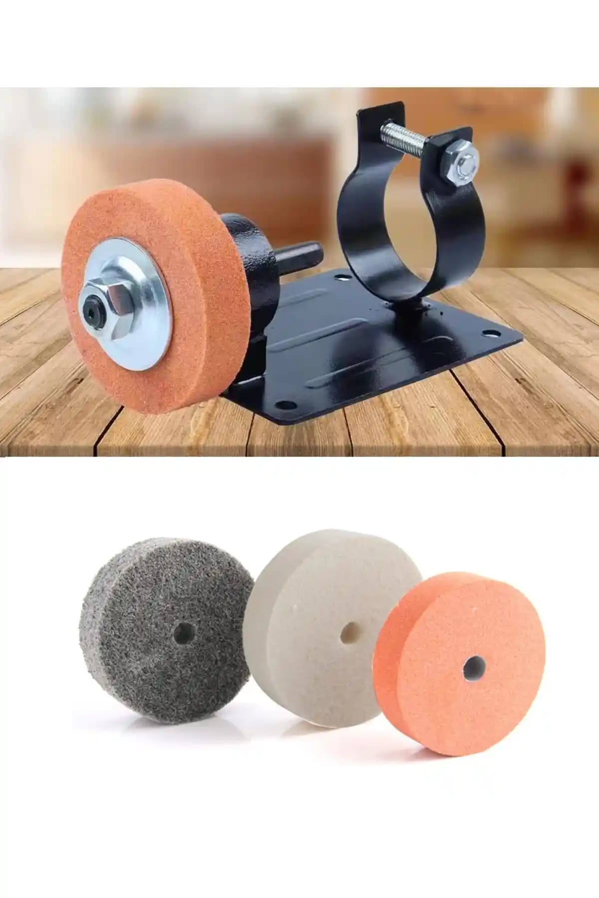 Depolife Çok Yönlü Matkap Bileme ve Parlatma Seti Metal ve Taş Yüzey Bakımı İçin