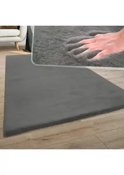 Dinarsu Loft Peluş Halı Antrasit: Modern ve Konforlu Ev Dekorasyonu İçin Şık Seçenek