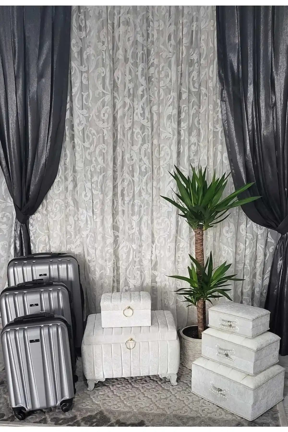 Duru Çeyiz Sandıkları 8'li Düğün Paketi Geleneksel ve Modern Tasarım ile Şıklık Sunar