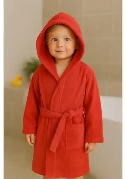 Ender Home CottonVerse Çocuk ve Genç Kapşonlu Bornozları Yüksek Kalite ve Konfor Sağlar