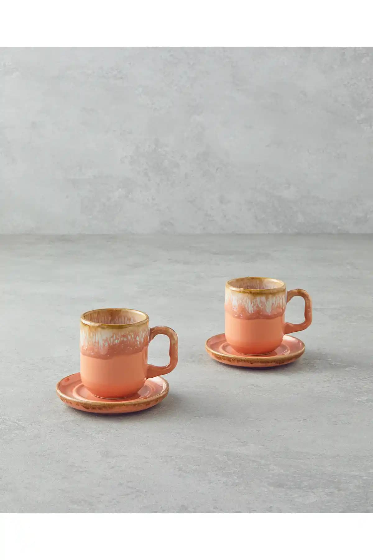English Home Alicent Seramik Kahve Fincan Takımı 4 Parça 2 Kişilik Şık ve Dayanıklı Tasarım