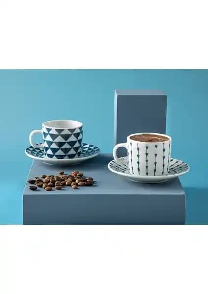 English Home Trin Porselen Kahve Fincan Takımı: Şık ve Kullanışlı Tasarım Özellikleri