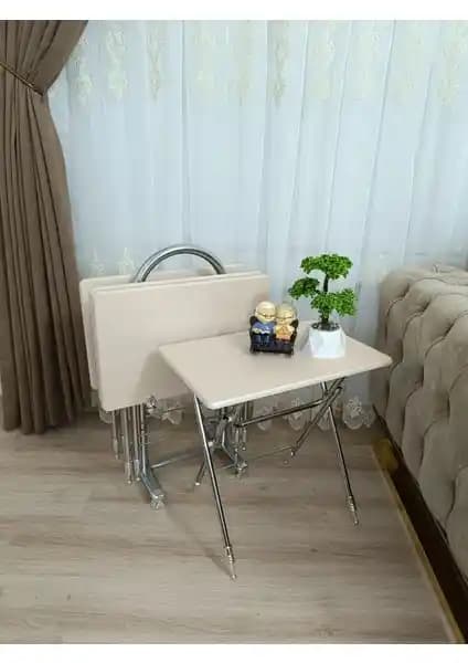 Evko Mobilya Çanta Zigon Sehpa Seti Modern ve Dayanıklı Tasarım Özellikleri