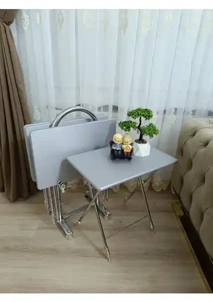 Evko Mobilya Çanta Zigon Sehpa Seti Modern ve Fonksiyonel Dekorasyon Unsuru