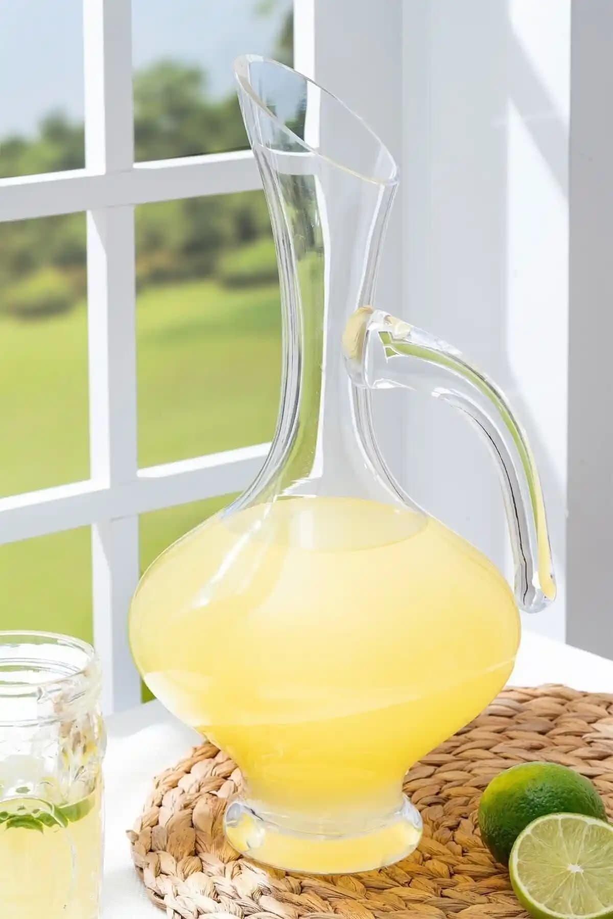 Glamis Selen Concept Lüx El Yapımı Cam Sürahi Estetik ve Dayanıklı Tasarım