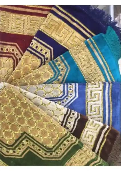 Haremhac 10'lu Şpinger Seccade Seti: Yüksek Kalite ve Renk Seçenekleriyle İbadet Gereçleri