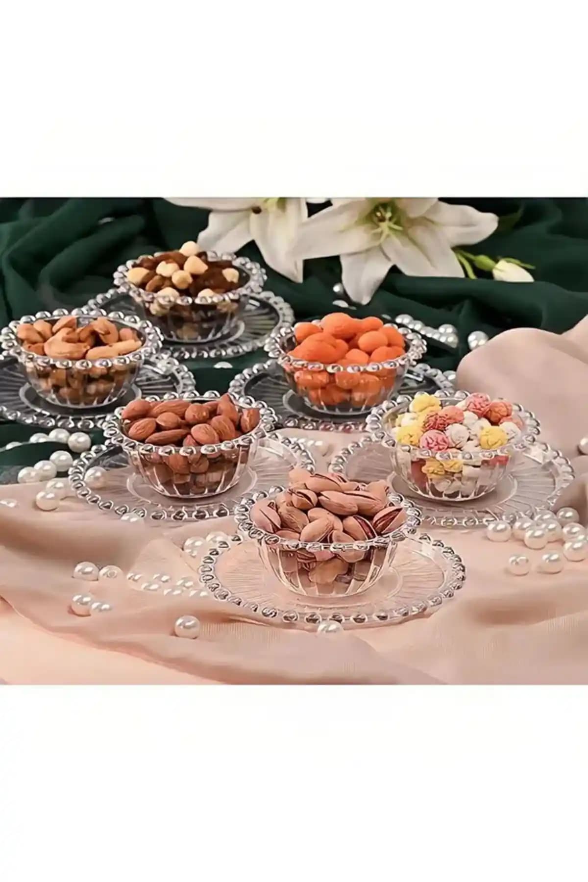 İLBEY Life 12 Parça Akrilik Mutfak Seti 6 Kişilik Sunum ve İkram Çözümü