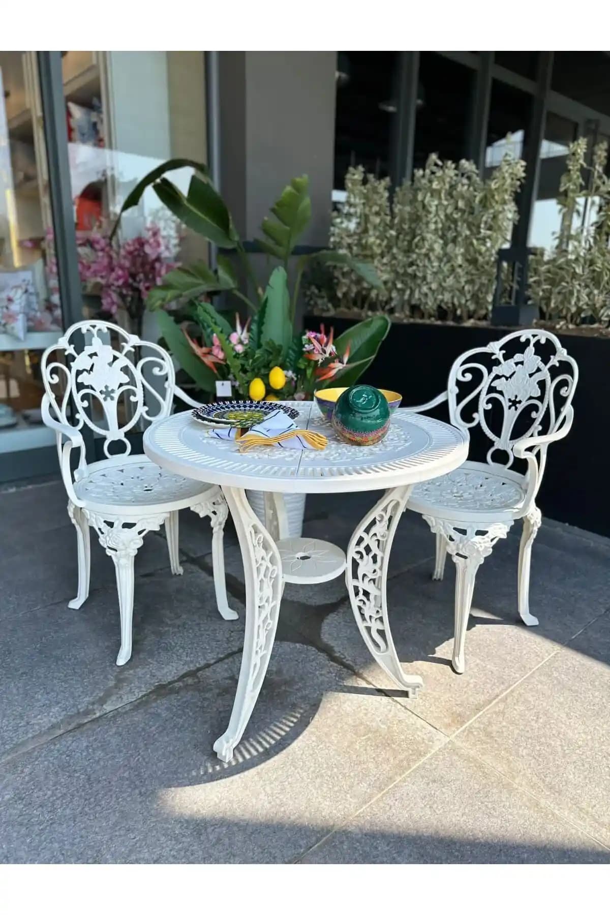 IVF İsparta Ferforje Görünümlü Plastik Masa ve Sandalye Takımı Özellikleri ve Kullanım Alanları