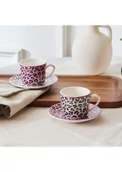 Karaca Britney 2 Kişilik Kahve Fincan Takımı: Şık ve Fonksiyonel Porselen Seti