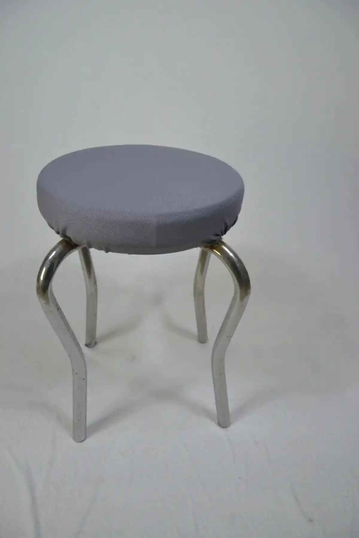 Kılıfteks 4 Adet Modern ve Dayanıklı Tabure Kılıfı Seti Ev Dekorasyonuna Şıklık Katar