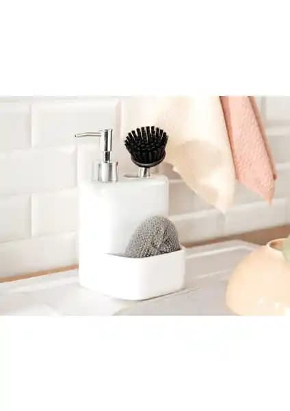 Madame Coco Andre Fırçalı Seramik Sıvı Sabunluk Modern ve Şık Tasarım Özellikleri