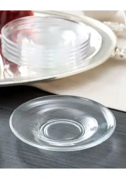 Madame Coco Marmion 6'lı Çay Tabağı Seti Modern Tasarım ve Pratik Kullanım İçin Uygun