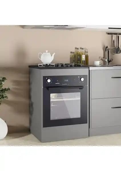 Massan Ankastre Modül Ürgüp Antrasit: Modern ve Uyumlu Mutfak Çözümü